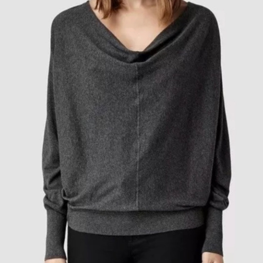 All Saints Elgar Cowl Neck Sweater